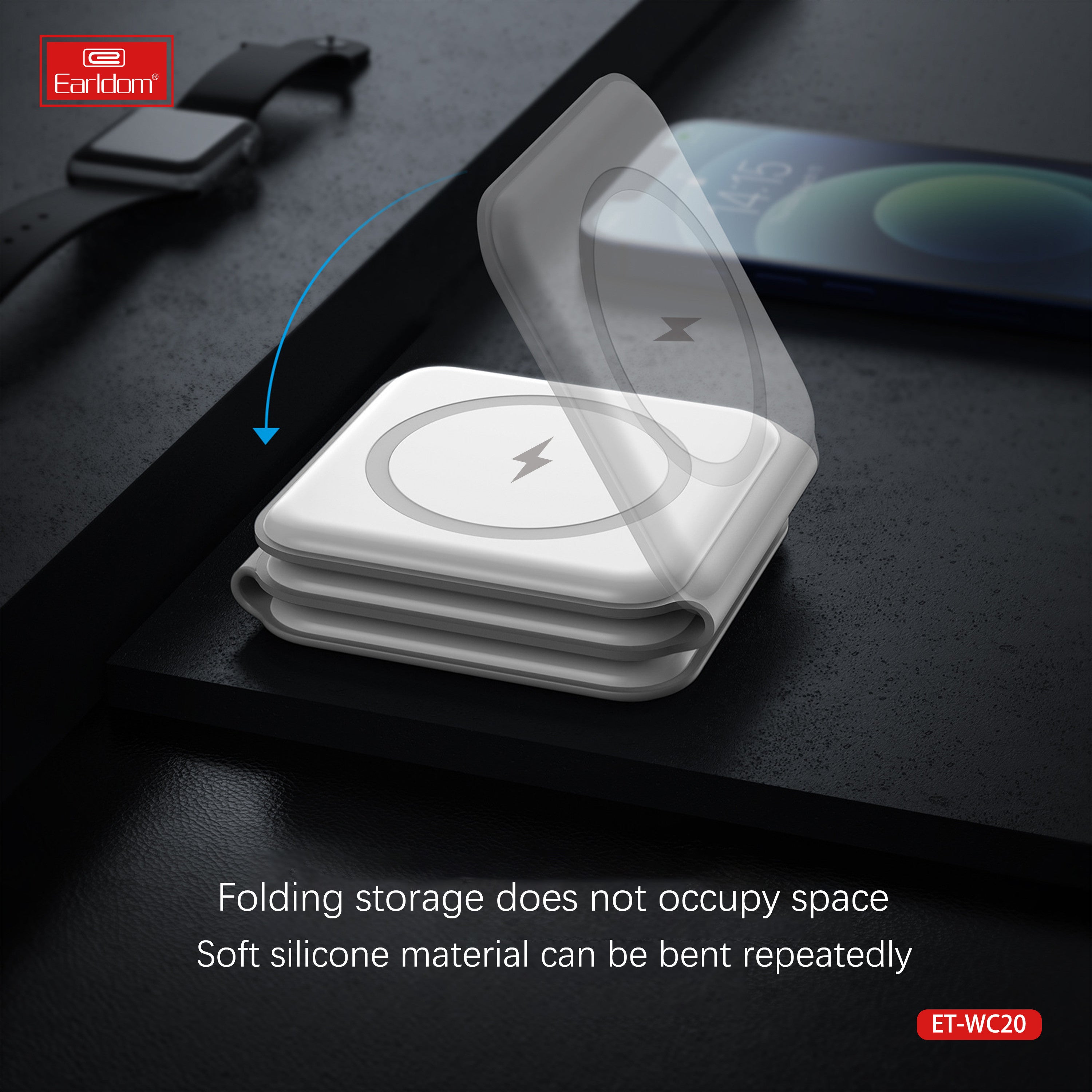 Eardlom Magnetic Wireless Charger - Eardlom Magnetic Wireless Charger -